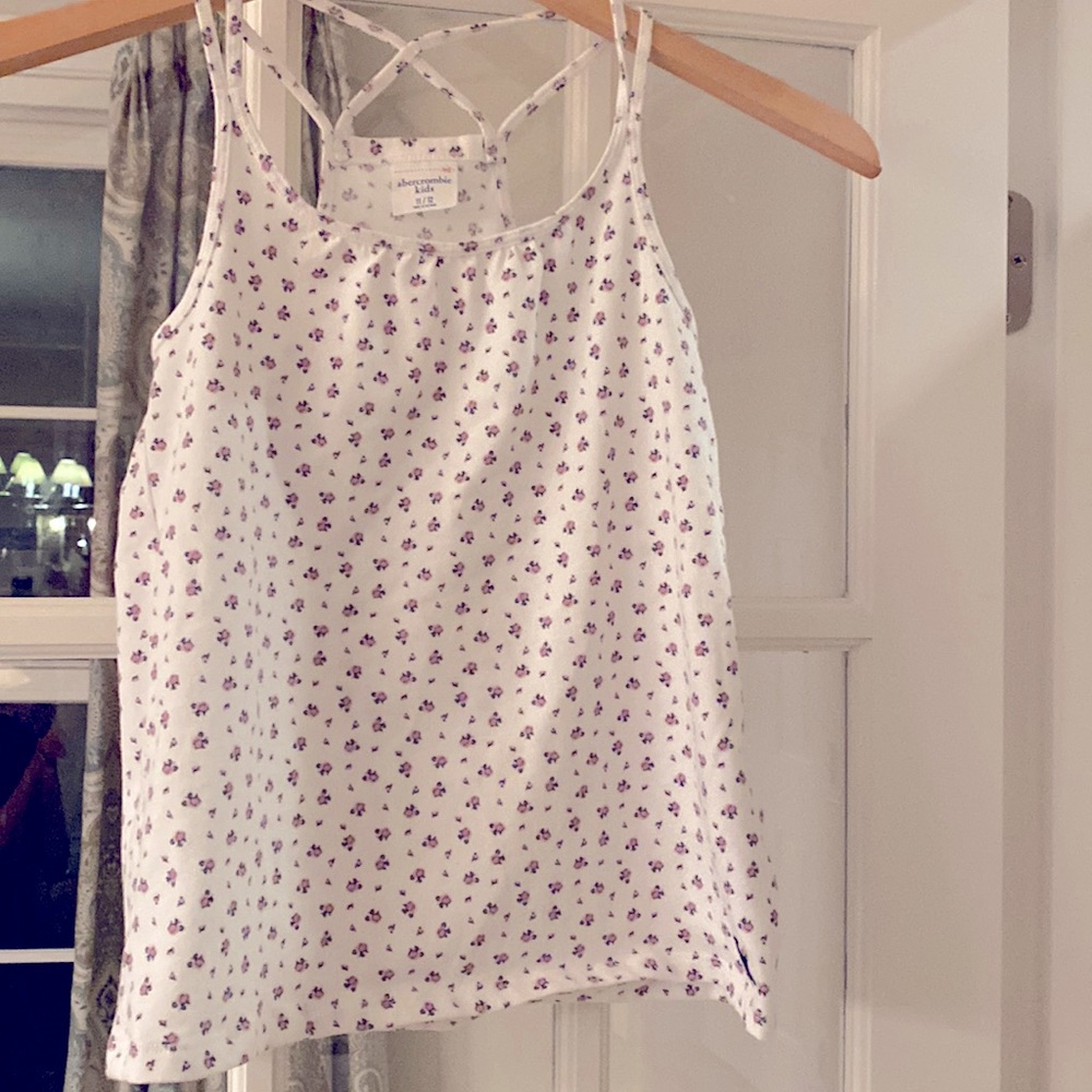 Abercrombie Kids 11/12 floral tank